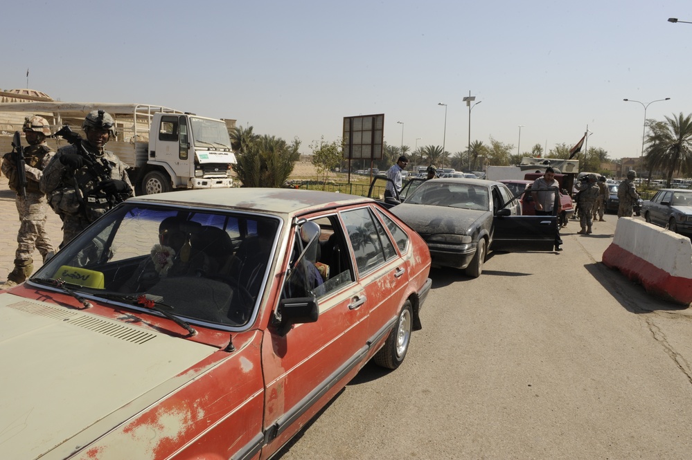 Patrol in Baghdad