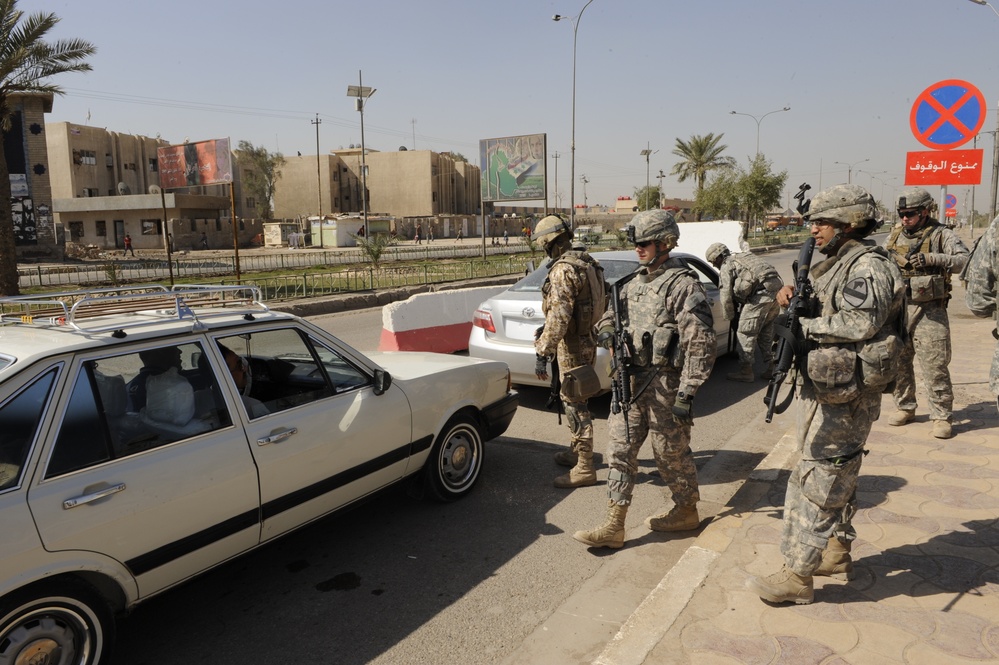 Patrol in Baghdad