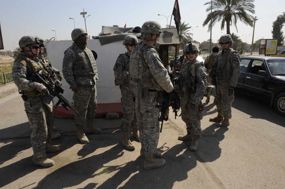 Patrol in Baghdad