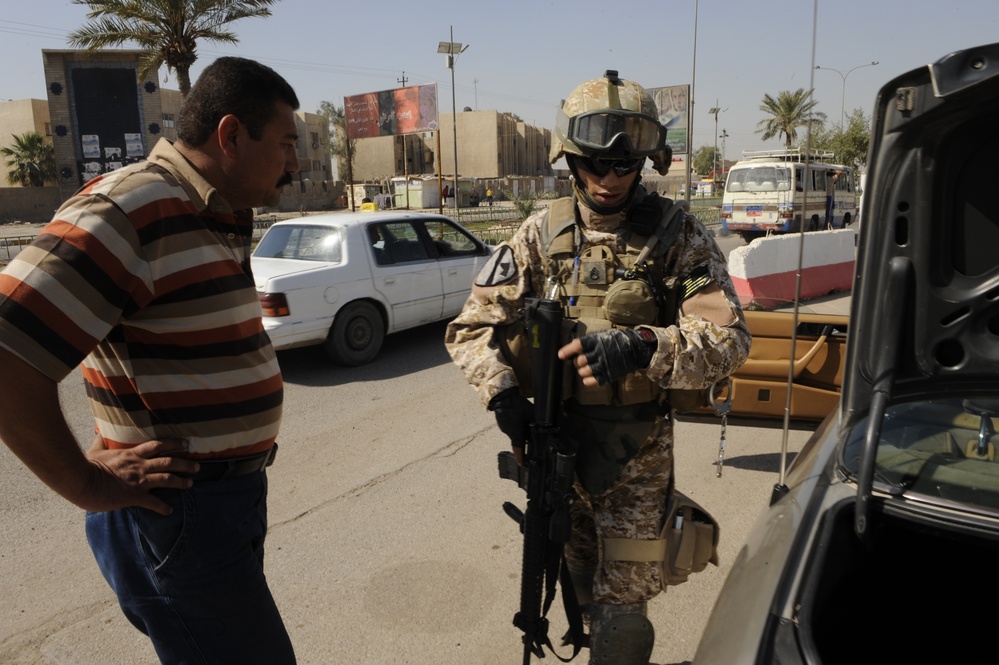 Patrol in Baghdad