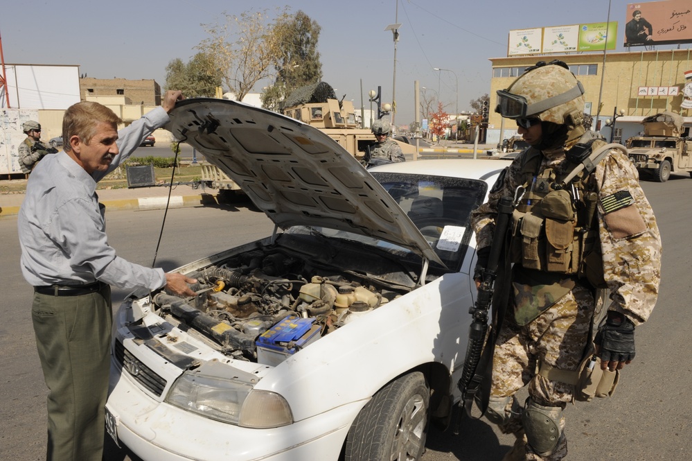 Patrol in Baghdad