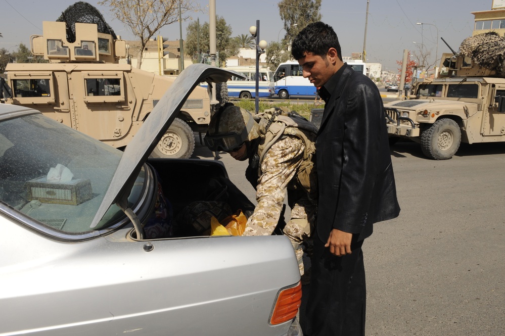 Patrol in Baghdad