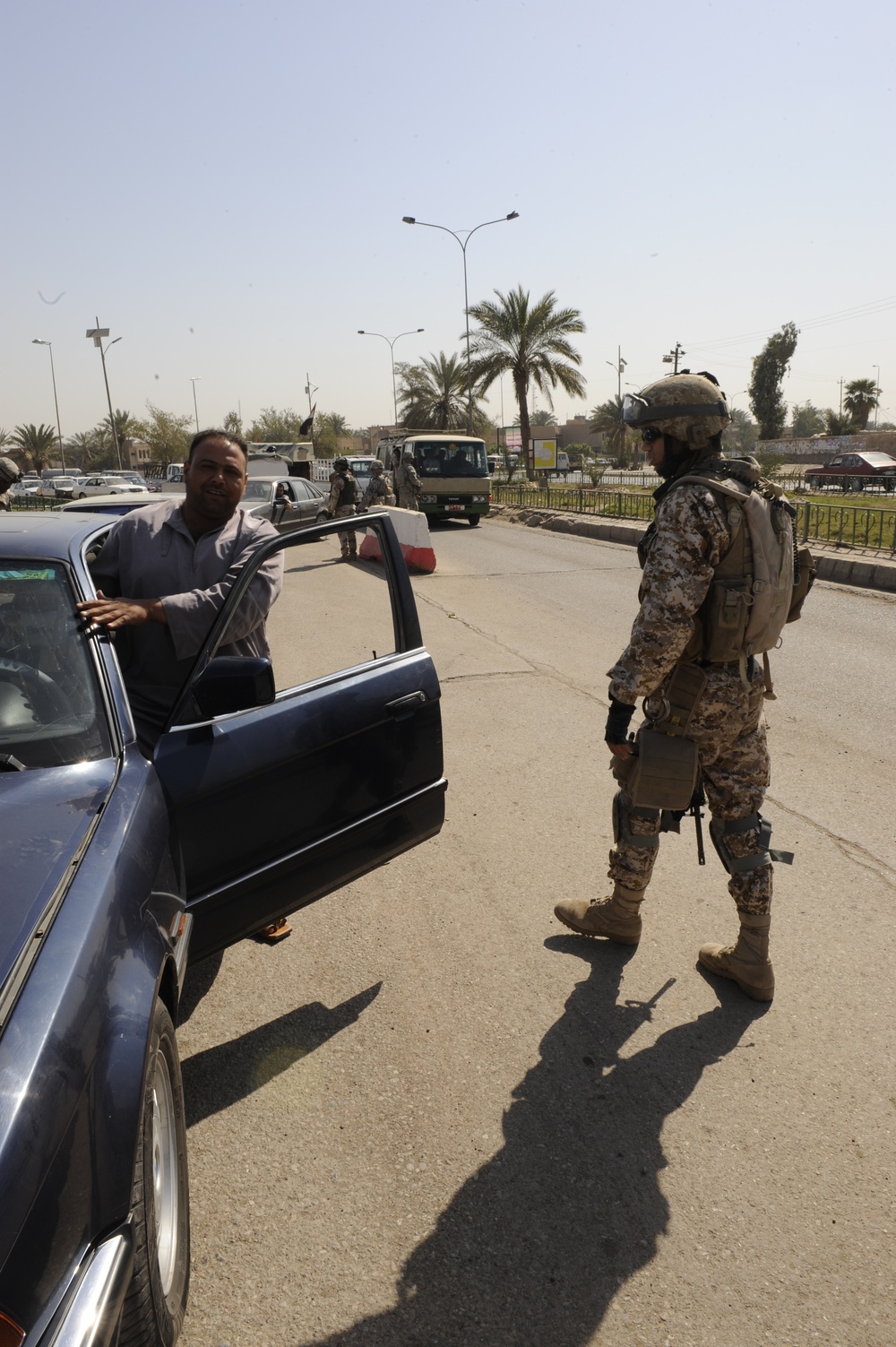 Patrol in Baghdad