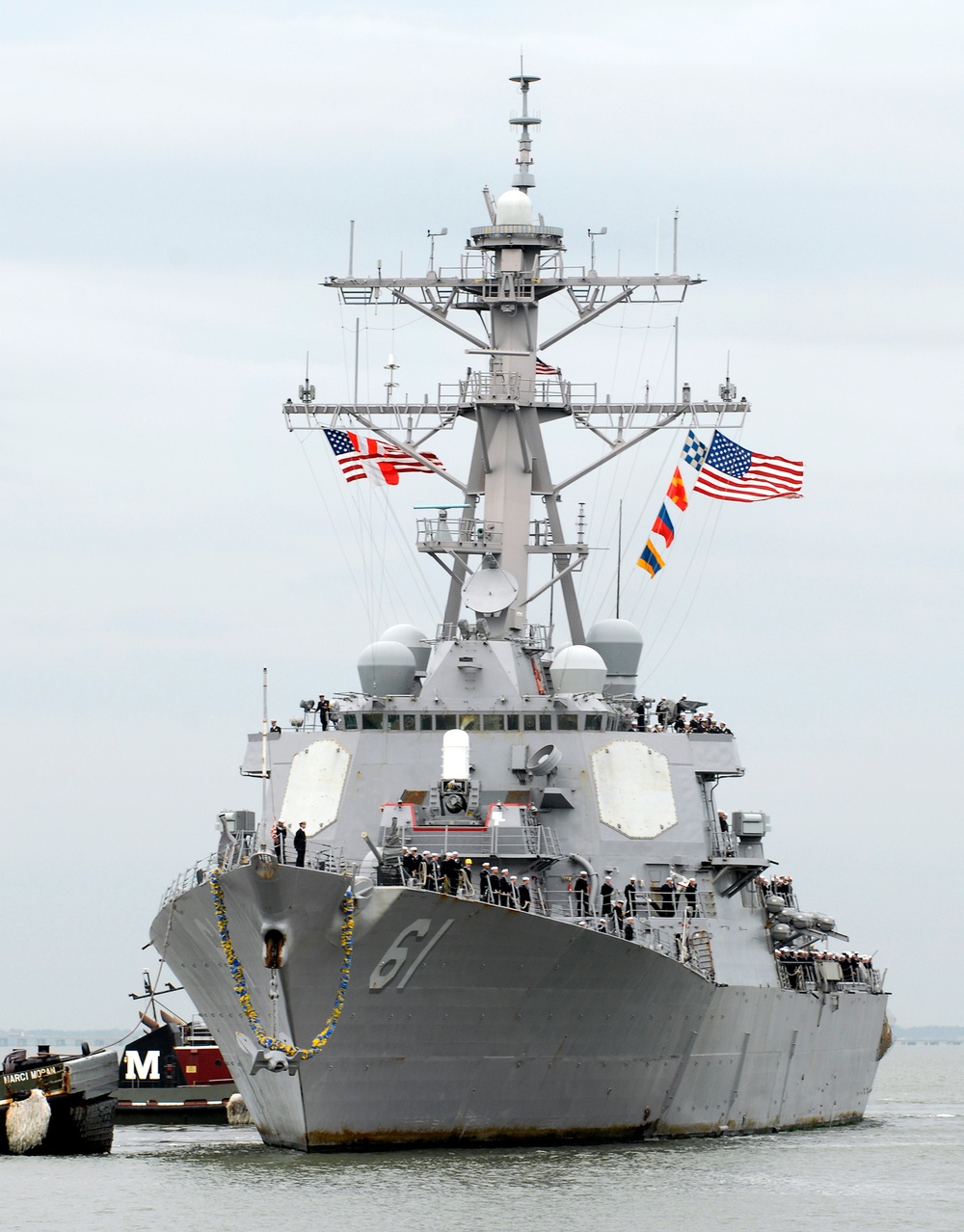 USS Ramage returns to homeport