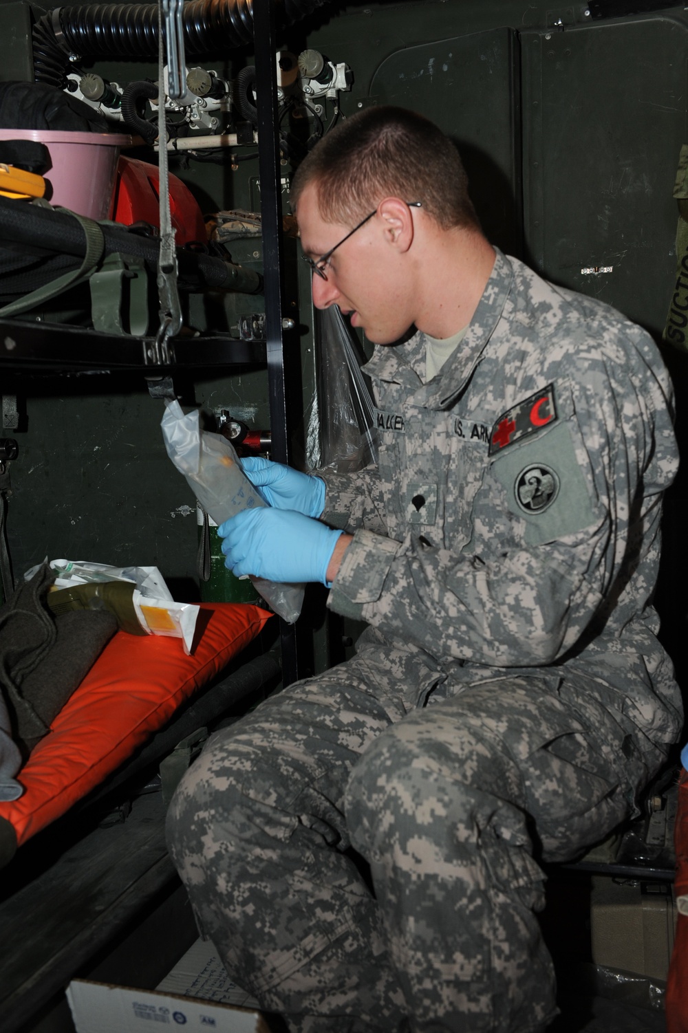 Combat Life Savers on the Life Support Area