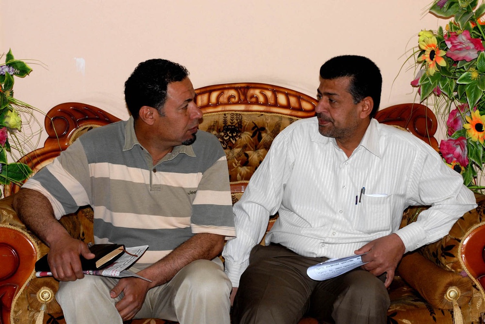 Neighborhood Advisory Council meets in Sadr City
