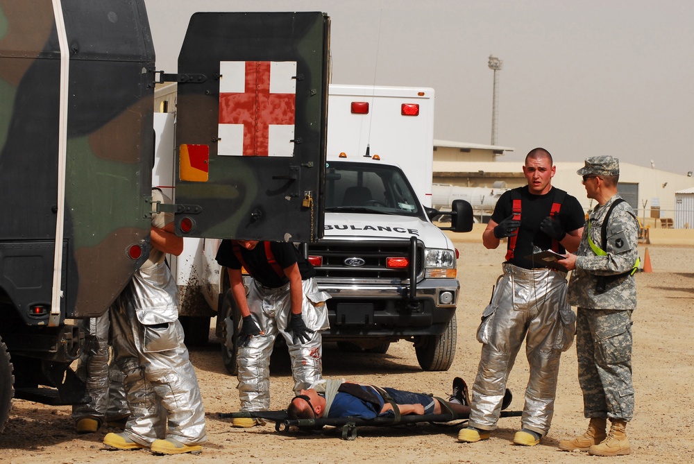 Mass Casualty Training on Joint Base Balad