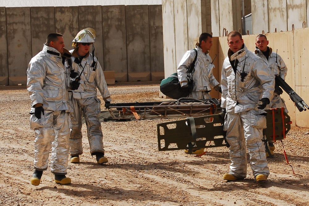 Mass Casualty Training on Joint Base Balad