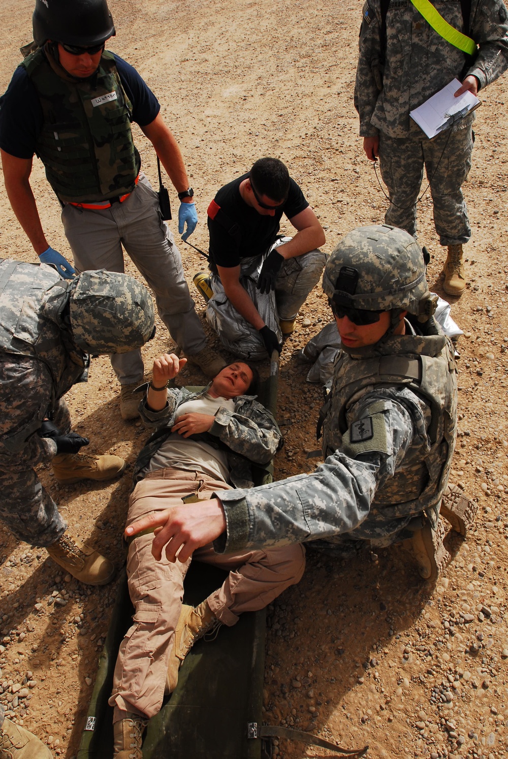 Mass Casualty Training on Joint Base Balad