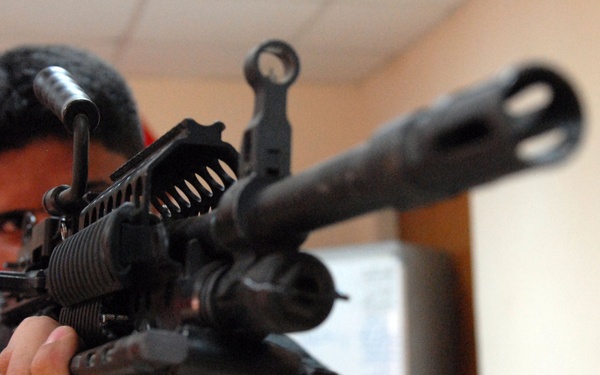 Adding ability to growing arsenal: Iraqi Special Operations Forces Soldiers learn ins and outs of weapon repair