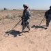 Patrol outside the city of Taji