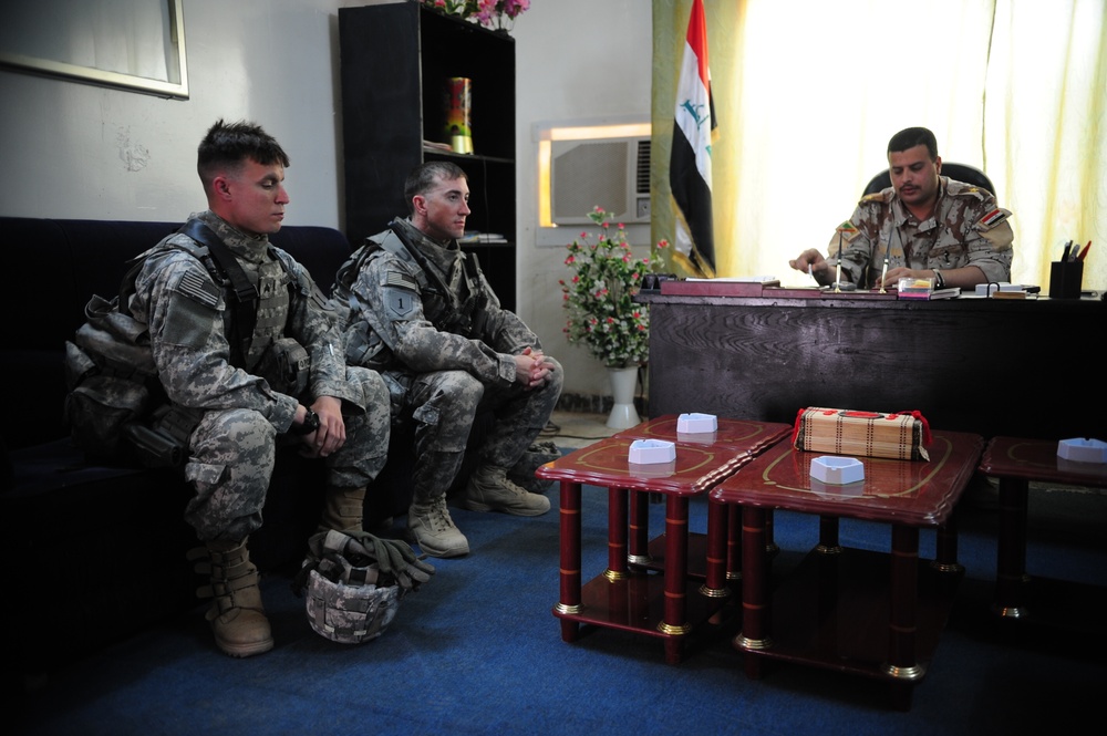 Meeting in Yousafia