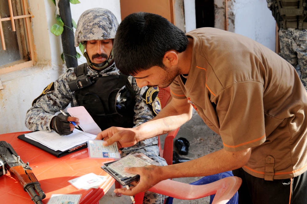 Patrol in Mosul