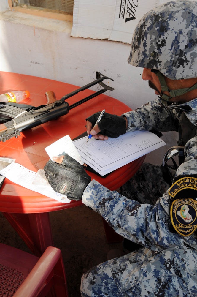 Patrol in Mosul