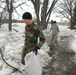 North Dakota flood action in Fargo