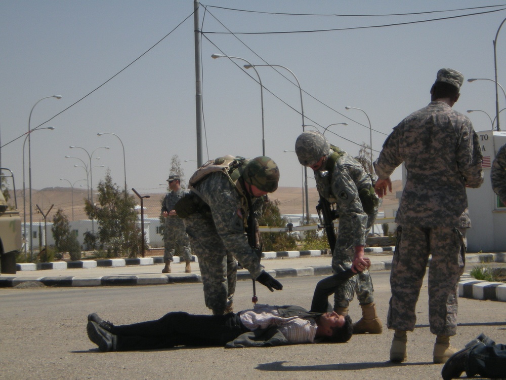 Peace Operations Training Center Checkpoint Lane