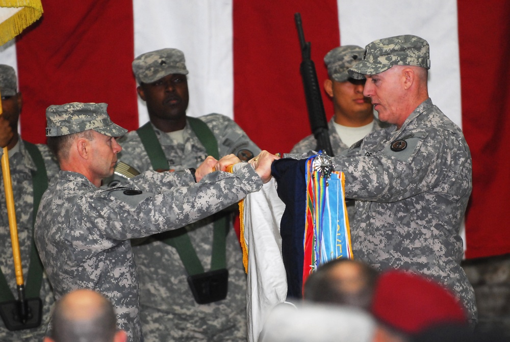 XVIII Airborne Corps passes torch to America's Corps