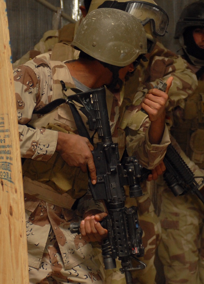 Basrah's Iraqi Special Operations Forces Soldiers hone skills with urban assault training