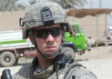 Paratroopers, embedded provincial reconstruction team assess market projects in poverty stricken area of 9 Nissan