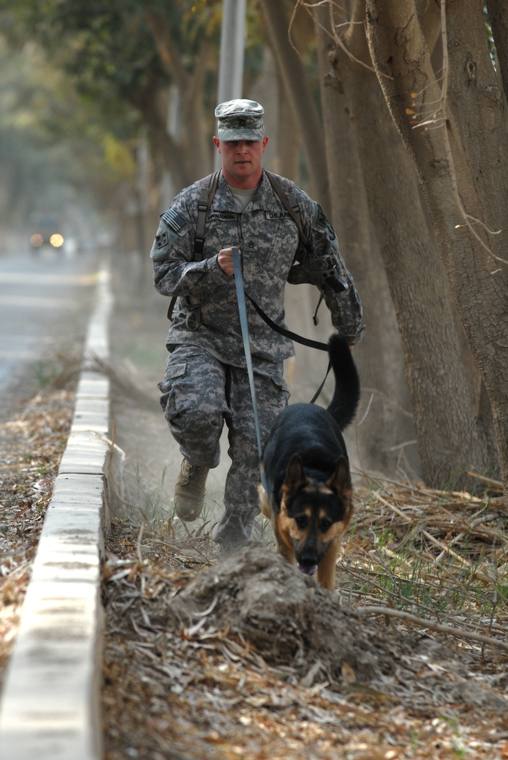 K-9 Patrol Training in Baghdad, Iraq