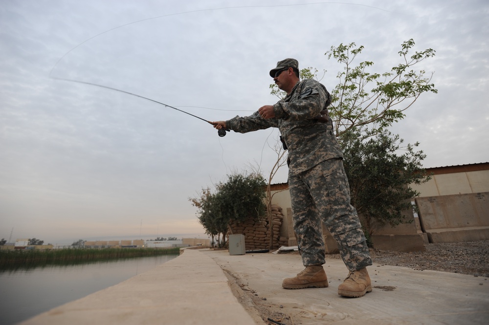 Combat Fly Fishing in Baghdad