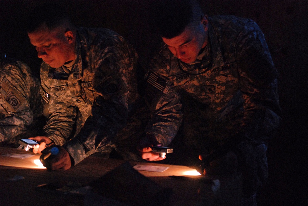 Paratrooper Trains on Battlefield Forensics