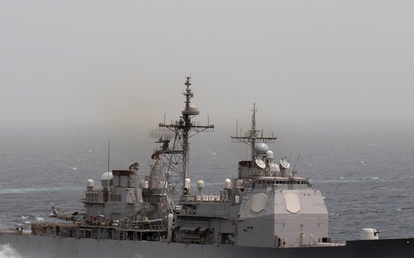 USS Vicksburg activity