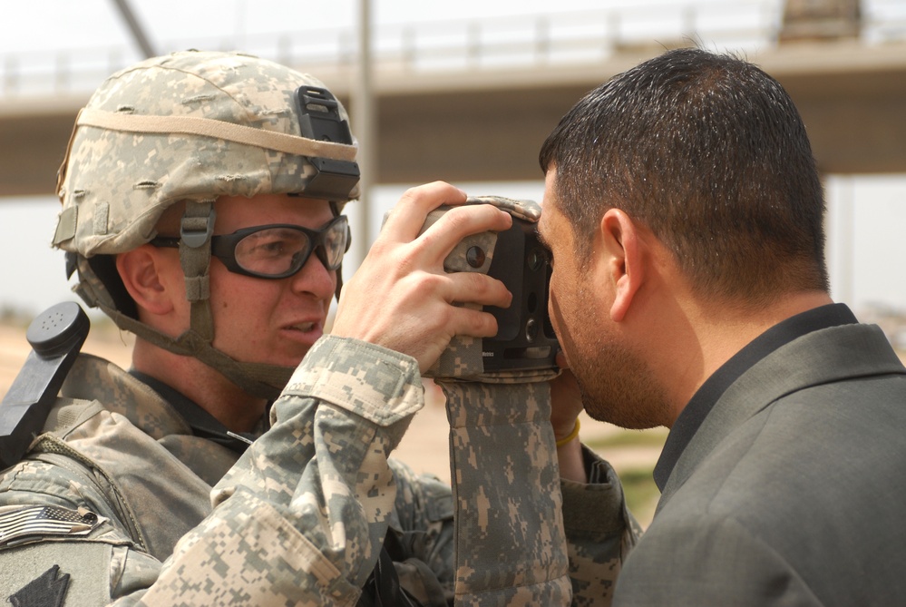 Patrol in Abu Ghraib