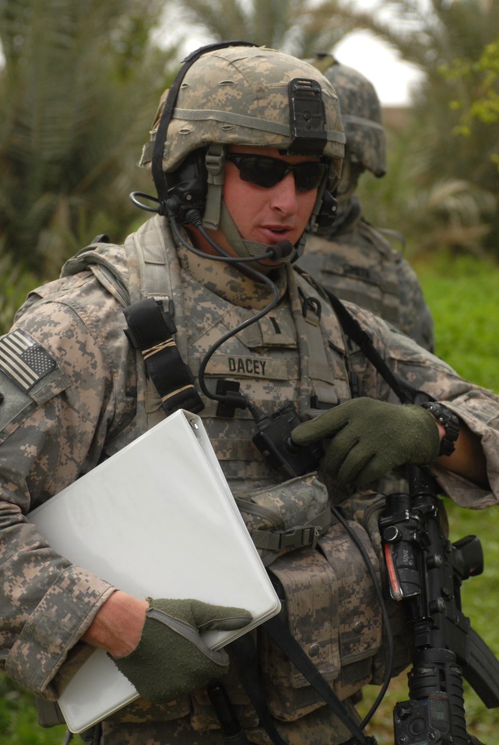 Patrol in Abu Ghraib