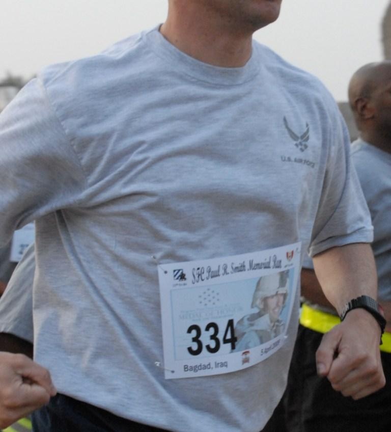 Soldiers run to remember fallen hero: Sgt. 1st Class Paul R. Smith Memorial Run