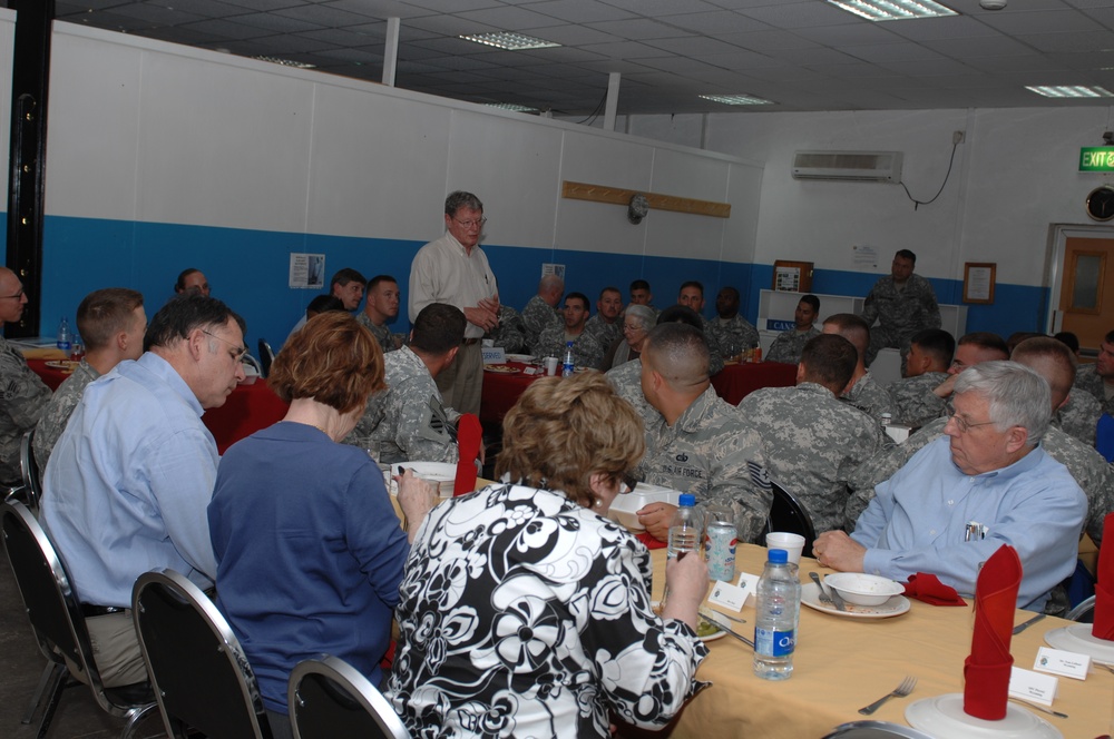 Congressional Delegation visit to Combined Joint Task Force - Horn of Africa