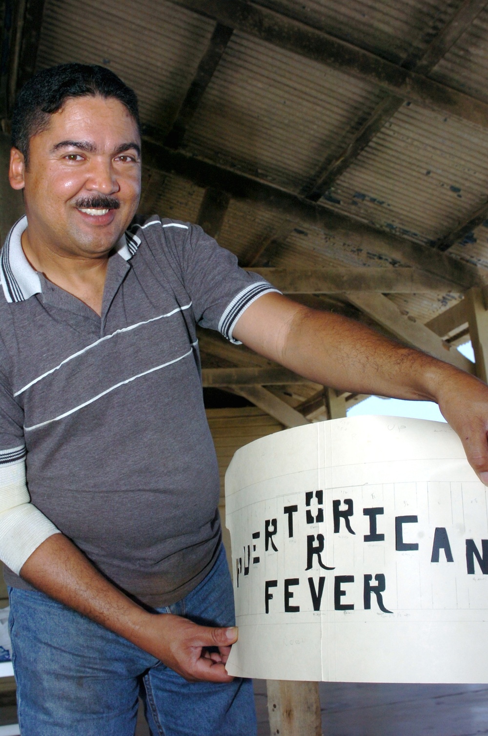 Fiebre Boricua; Band Finds a New Rhythm at Guantanamo
