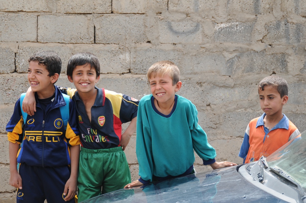 Patrol in Mosul, Iraq
