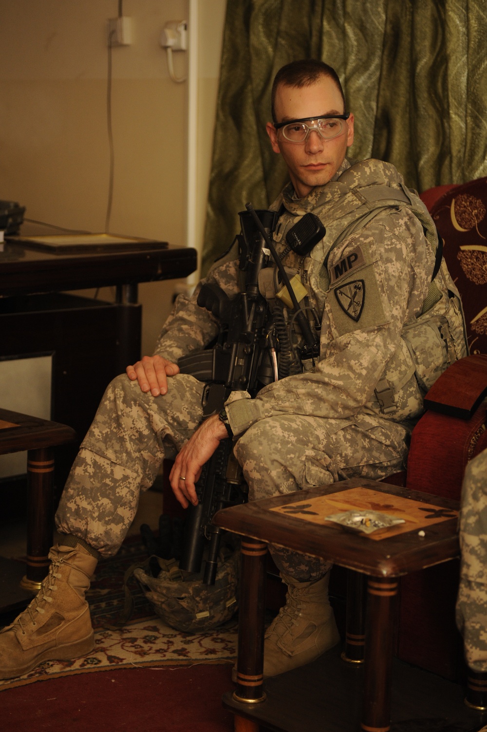 Patrol in Afak, Iraq
