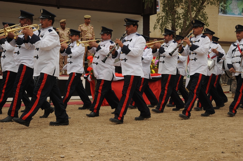 Transfer of Authority Ceremony in Rusatmiyah, Iraq