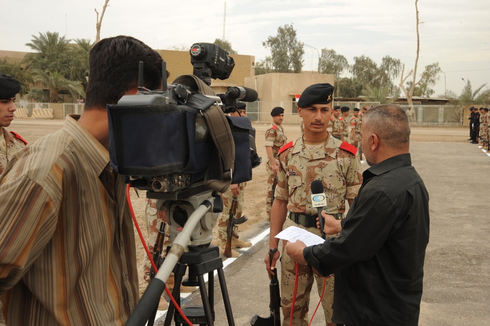 Transfer of Authority Ceremony in Rusatmiyah, Iraq