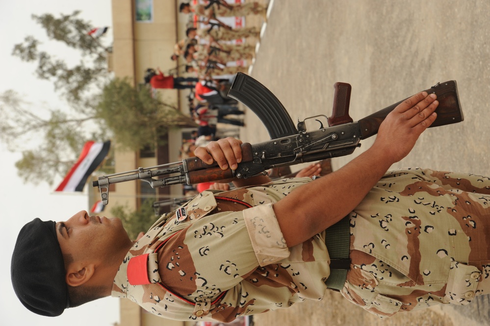 Transfer of Authority Ceremony in Rusatmiyah, Iraq