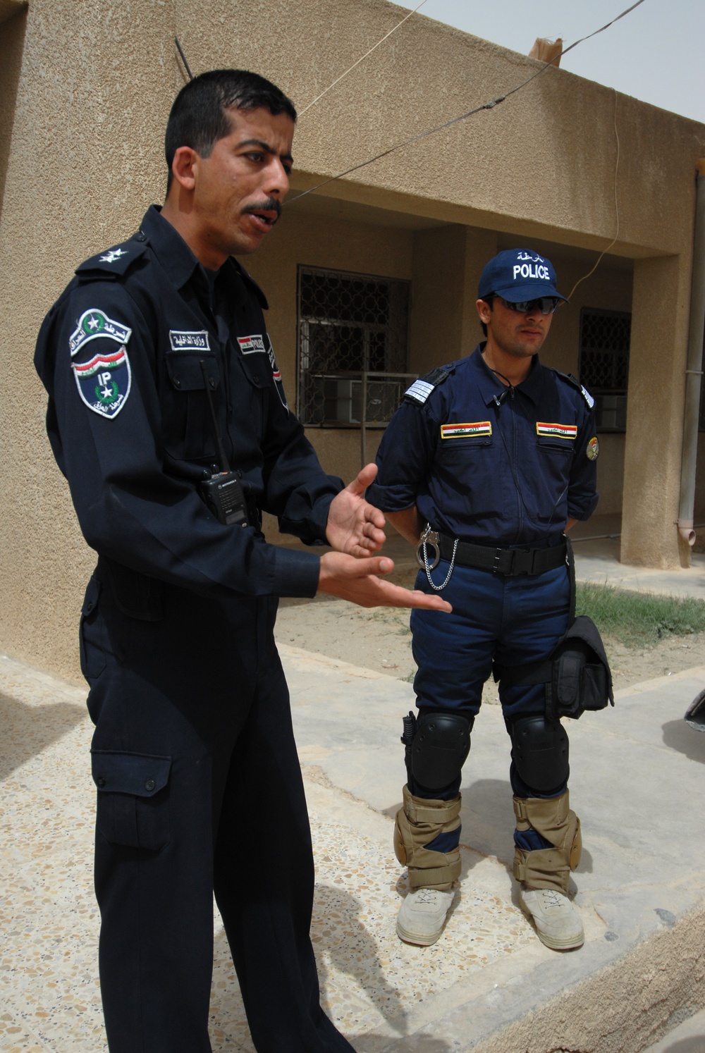 Patrol in Abu Graib, Iraq