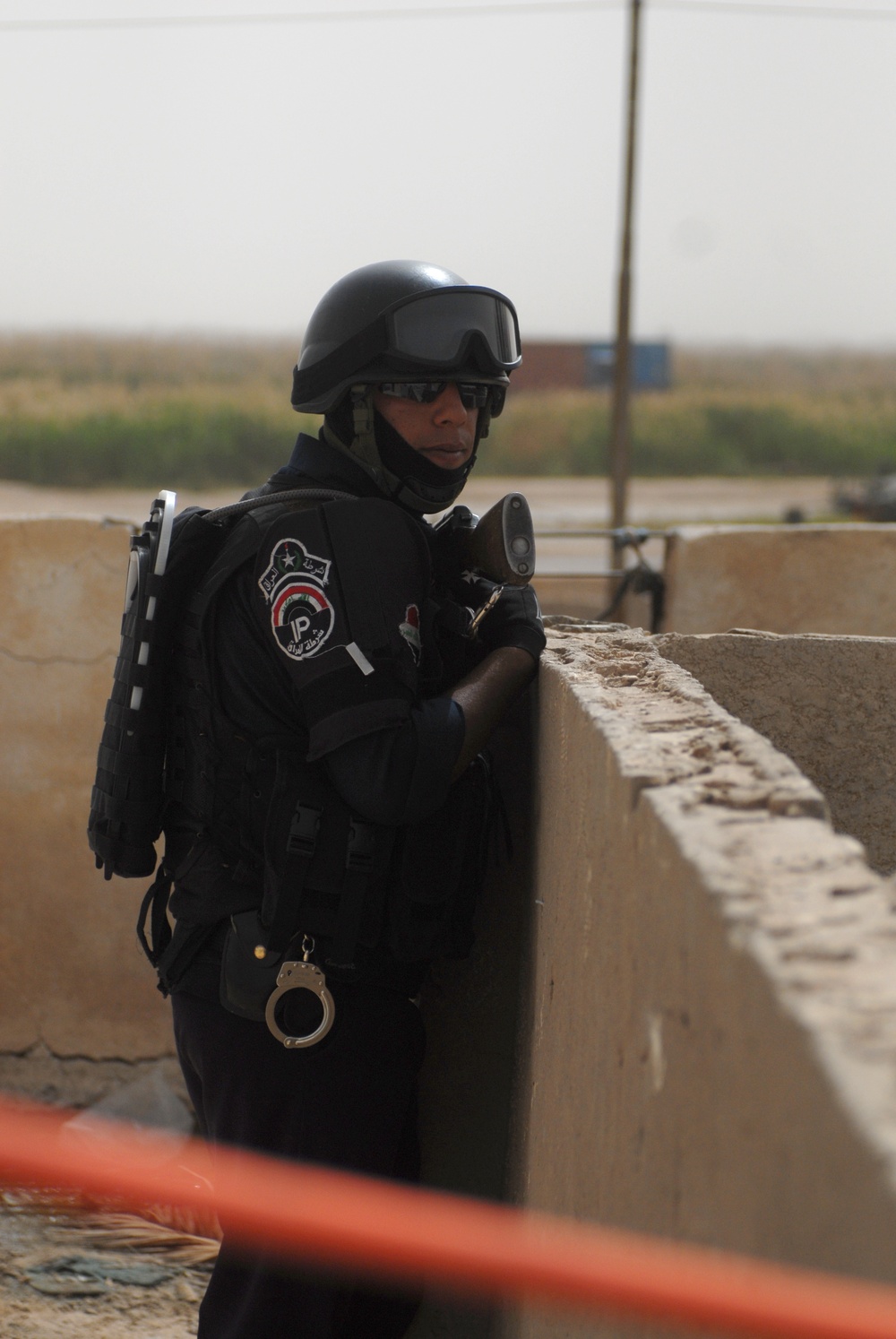 Patrol in Abu Graib, Iraq