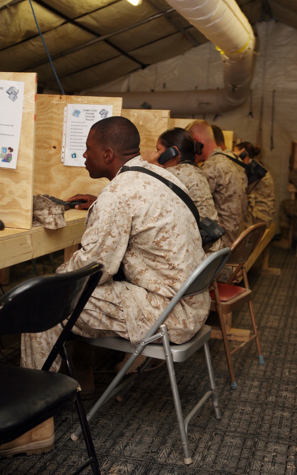 Marines, sailors receive new Morale Welfare Recreation center in southern Afghanistan