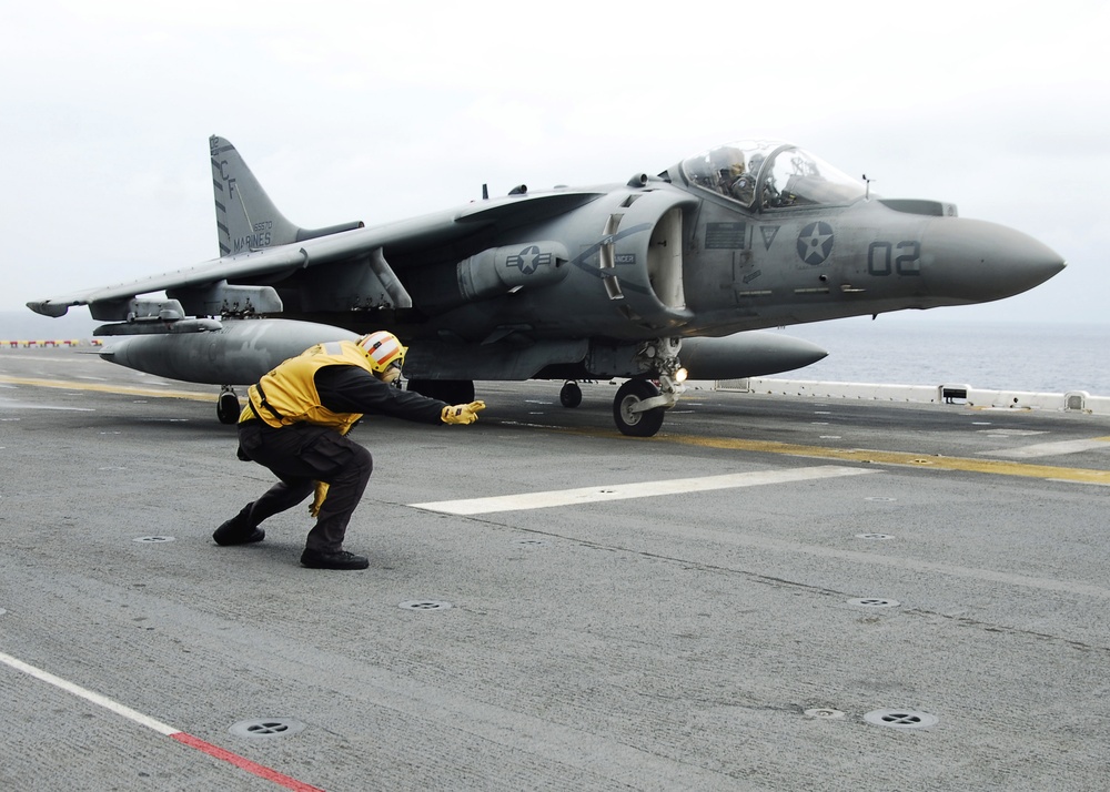 Directing an AV-88 Harrier