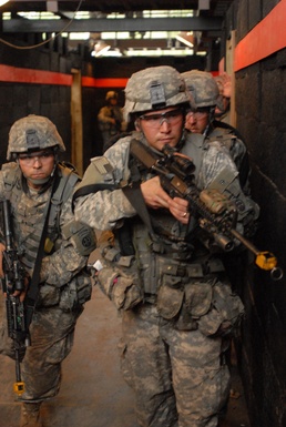Soldiers Train for Deployment