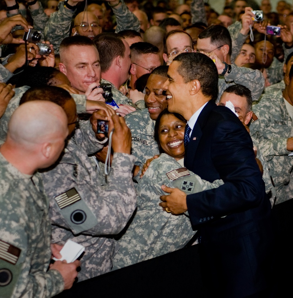 President Obama Visits Iraq, Addresses Service Members and Government Employees