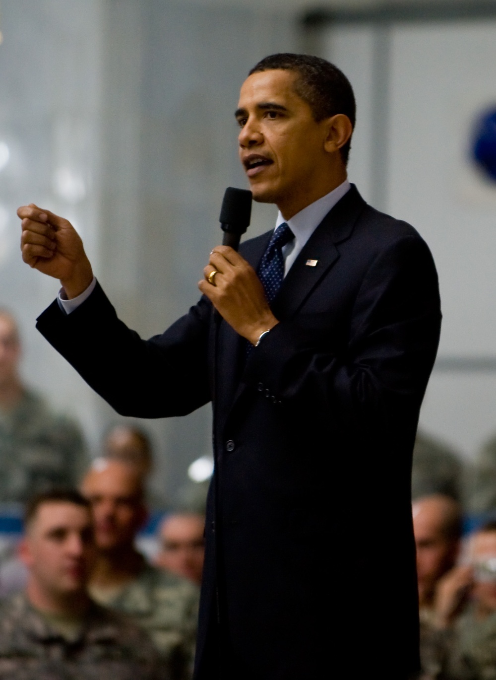 President Obama Visits Iraq, Addresses Service Members and Government Employees