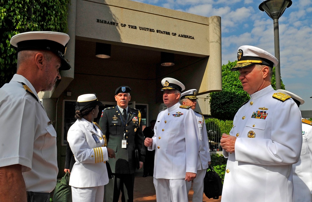 Chief of Naval Operations visits Africa
