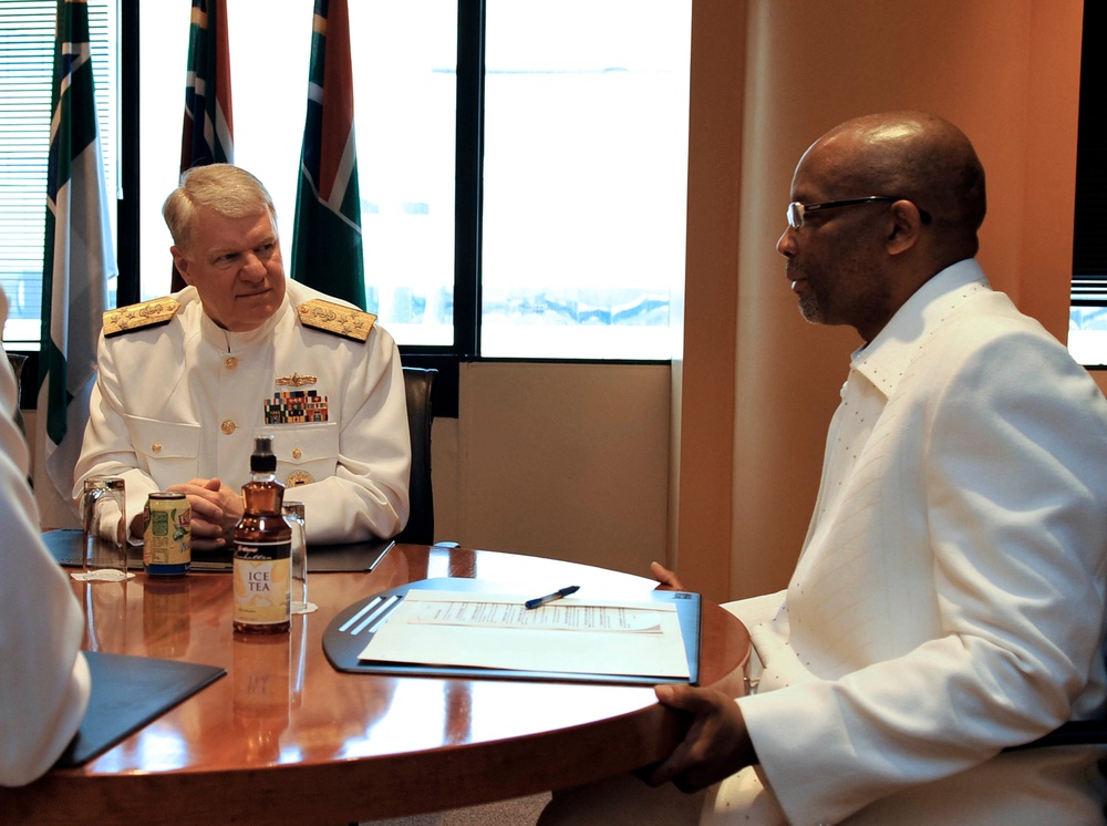 Chief of Naval Operations visits Africa