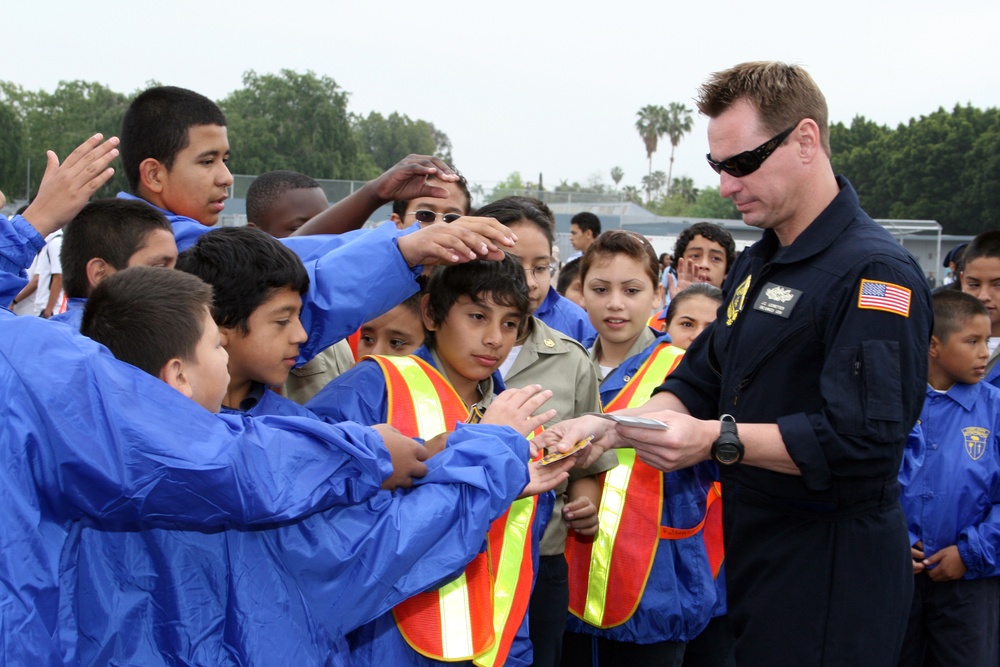 Navy SEALS at career fair