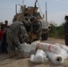 Bara'ia families receive food, water and farming supplies