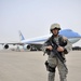 President Barack Obama Arrives at Sather Air Base