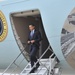 President Barack Obama Arrives at Sather Air Base